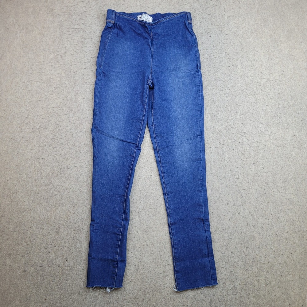 Free People High Rise Legging Jeans Womens 24‎ Blue Medium Wash Stretch